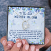 To The Best Mother in Law Mother's Day Gift - Forever Love Necklace