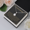 To my Granddaughter - I want you to believe deep in your heart Love Grandma - Eternal Hope Necklace