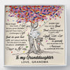 To My Granddaughter - Dance In The Rain - Gift For Granddaughter From Grandma - Love Knot