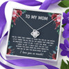 To My Mom - You Mean More To Me - Love Knot