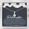To my Granddaughter Always keep me in your heart Love Grandma - Alluring Necklace