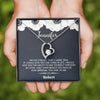Personalized Gift card How Special You Are to Me Forever Love Necklace