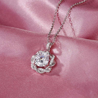 To my Gorgeous Wife - Knot of Love Necklace