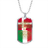 Italian Roots Danish Grown Luxury Dog Tag Necklace