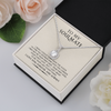To My Soulmate - Valentine Gift For Wife Future Wife Girlfriend - Eternal Hope Necklace