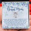 Bonus Mom Gift, Mother's Day Gift for Step Mom, Stepmother Necklace - Lucky in Love Necklace