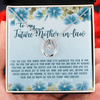 To my Future mother-in-law I will love and cherish your son as much as you do - Lucky in Love Necklace