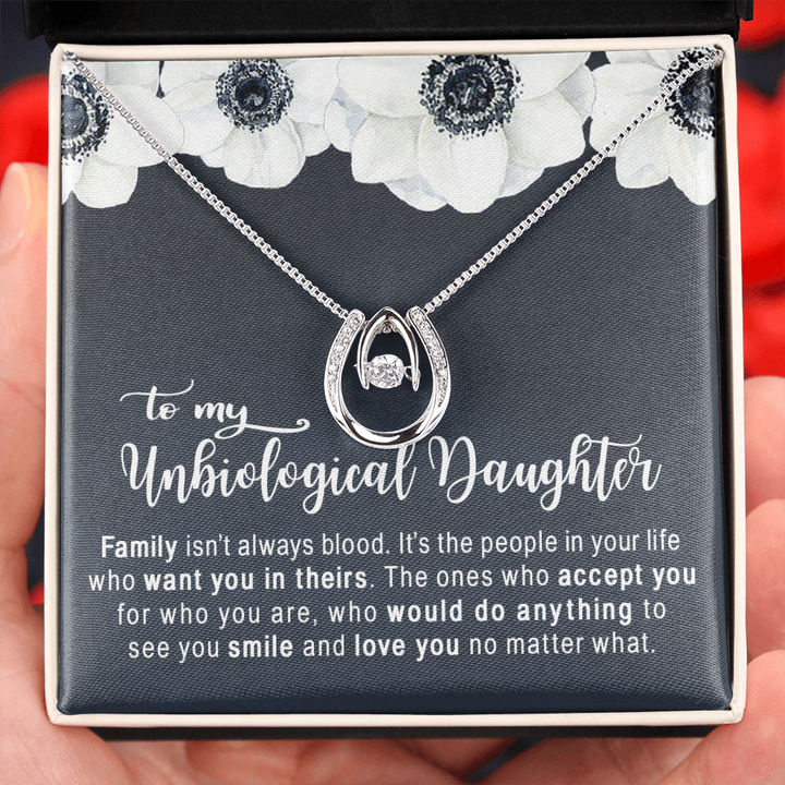 To My Wife - You Are The Love Of My Life - Lucky In Love Necklace