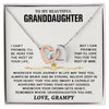 To My Beautiful Granddaughter From Grampy, I Can't Promise I'll Be Here For The Rest Of Your Life, Gift For Granddaughter