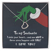 To My Soulmate I Stole Your Heart, Valentine Birthday Anniversary Christmas Gifts