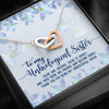 Unbiological Sister Best Friends - Interlocking Hearts Necklace