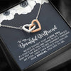 Girlfriend Gifts from Boyfriend - Never forget that I love you - Interlocking Heart Necklace
