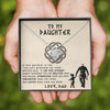 To My Daughter - The Storm - Viking Dad To Daughter Gift