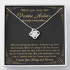 Promise Necklace for Girlfriend from Boyfriend,  Girlfriend Gifts - Love Knot