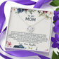 Daughter To Mom Gift You Are Always Fully Present In My Heart - Love Knot