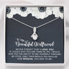 Girlfriend Gifts from Boyfriend - Never forget that I love you - Alluring Necklace