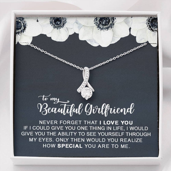 Girlfriend Gifts from Boyfriend - Never forget that I love you - Allur -  Labygift