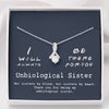 Unbiological Sister - Soul Sister - Sister in Law - Step Sister Gift - Best Friend Gift - Alluring Necklace