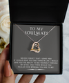 My Soulmate - Never Forget That I Love You - Love Dancing Necklace